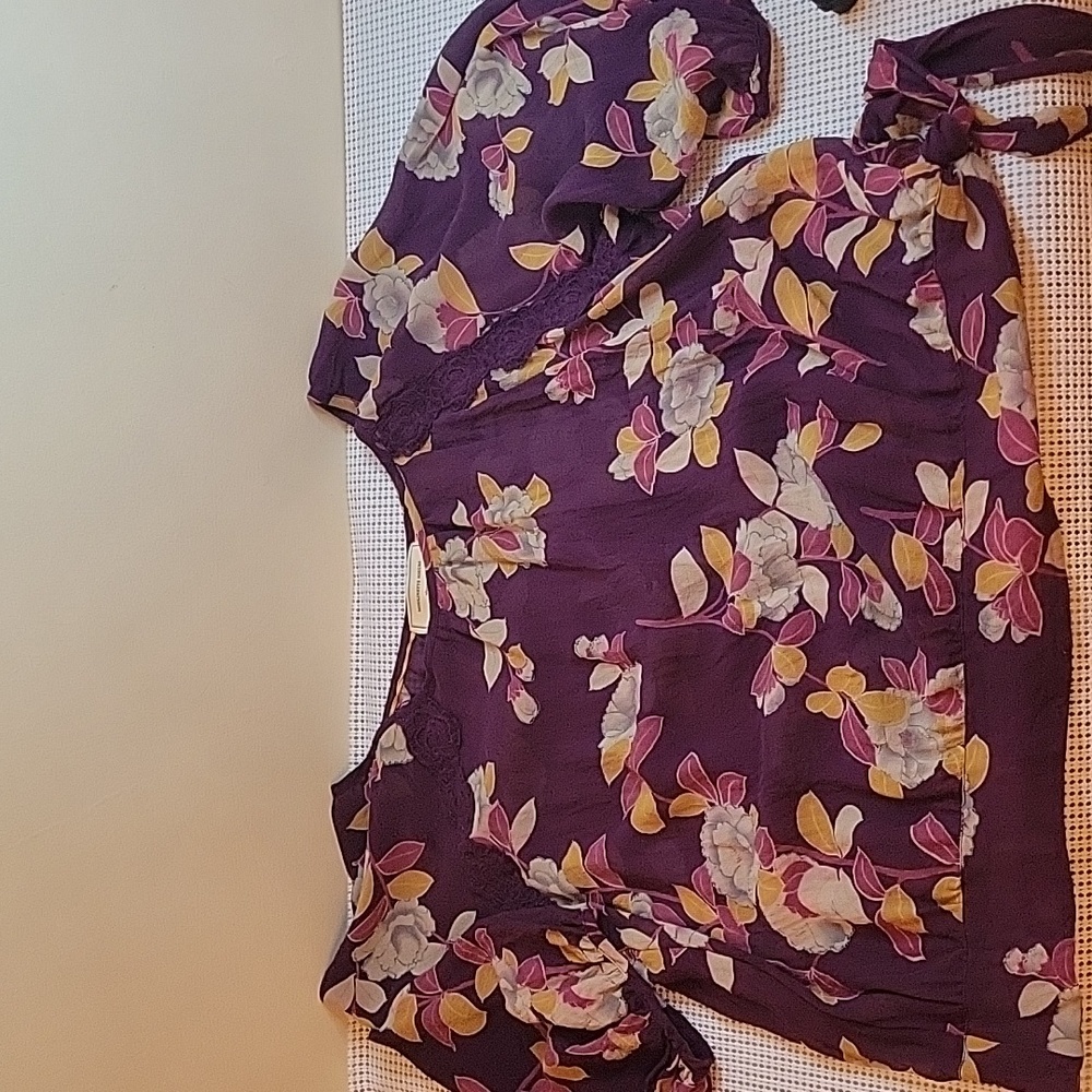 Anthropologie Moulinette Soeurs Silk Blouse